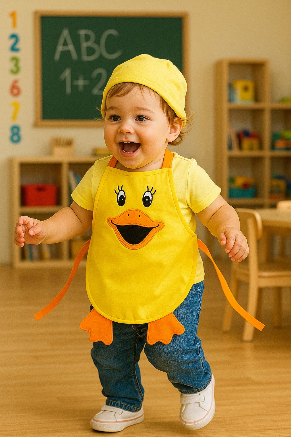 Kids Duck Costume| Nursery Rhyme Duck Costume | Custom Duckling Costume | The Ugly Duckling| World Book Day Duck