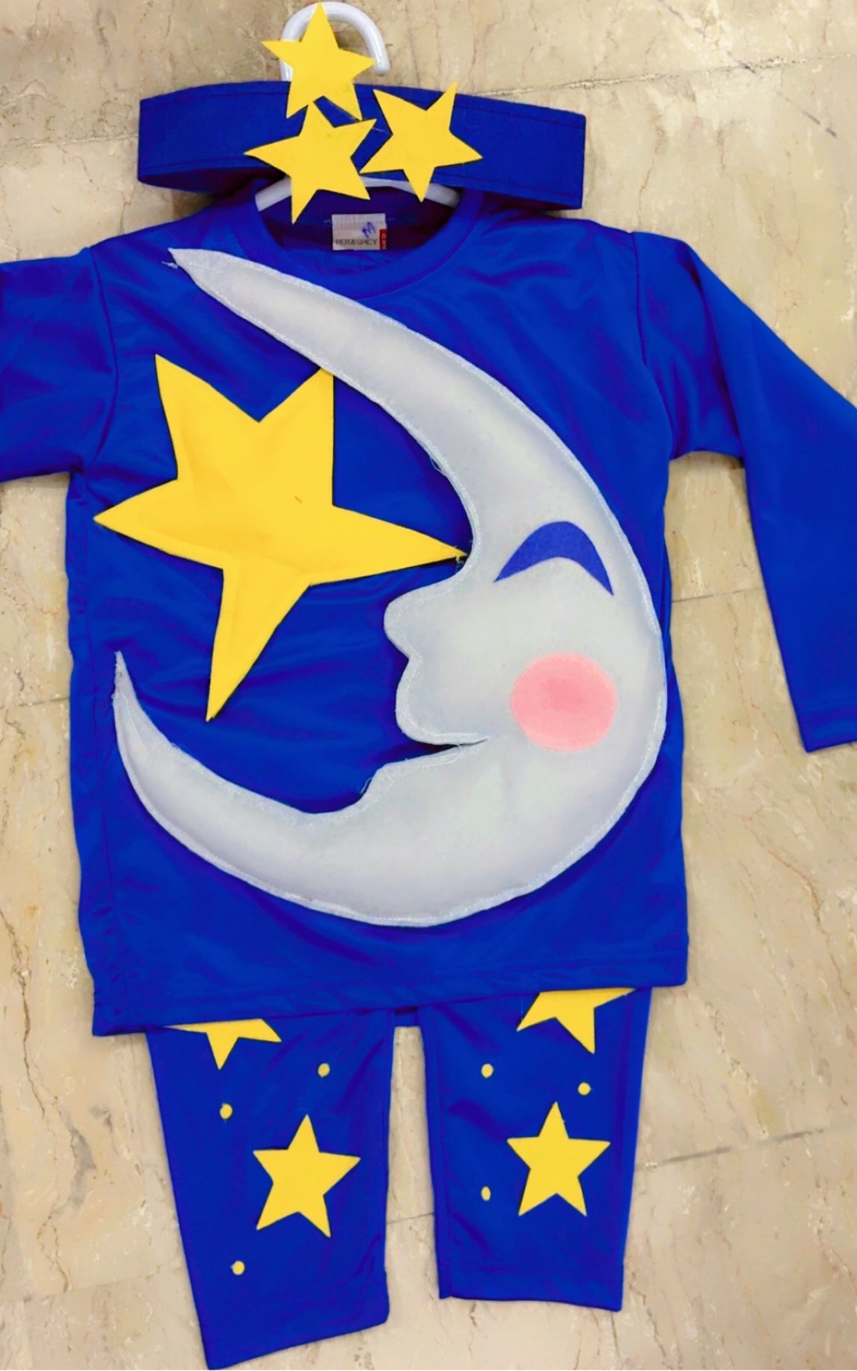 Moon Costume for Kids | Silver Fancy Dress Outfit for School Play, Space Party & Events