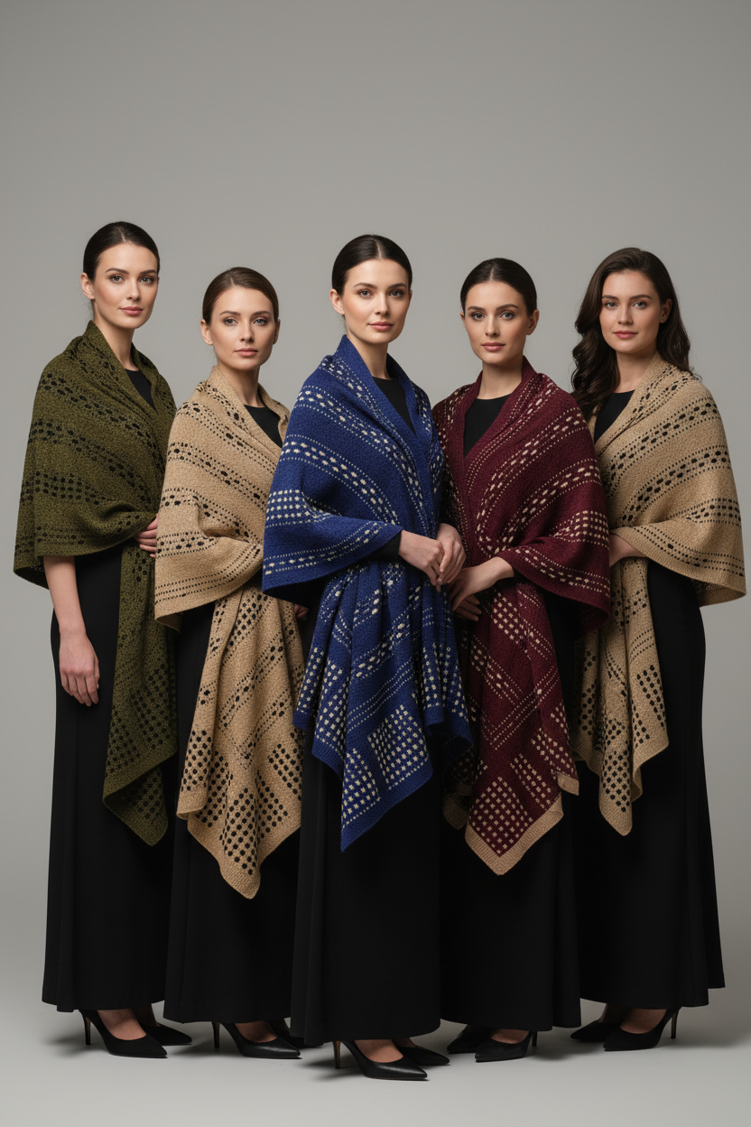 ✨ Premium Velvet Shawl – Soft, Warm & Elegant | Winter Collection