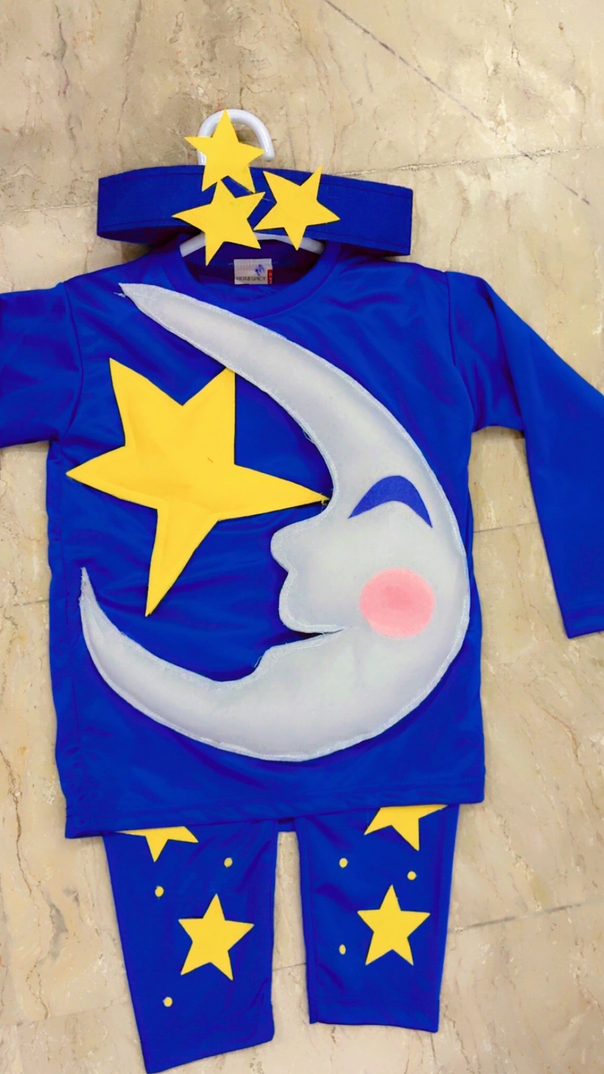 Moon Costume for Kids | Silver Fancy Dress Outfit for School Play, Space Party & Events