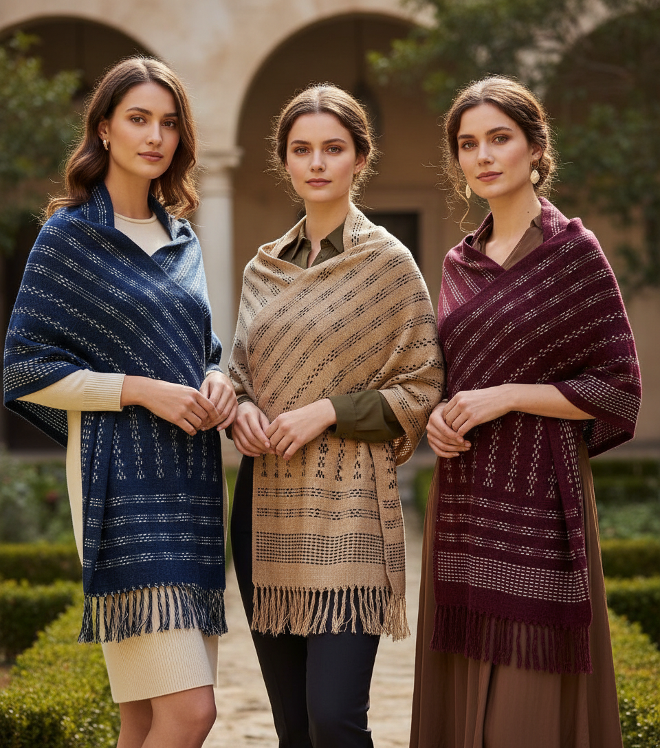 ✨ Premium Velvet Shawl – Soft, Warm & Elegant | Winter Collection