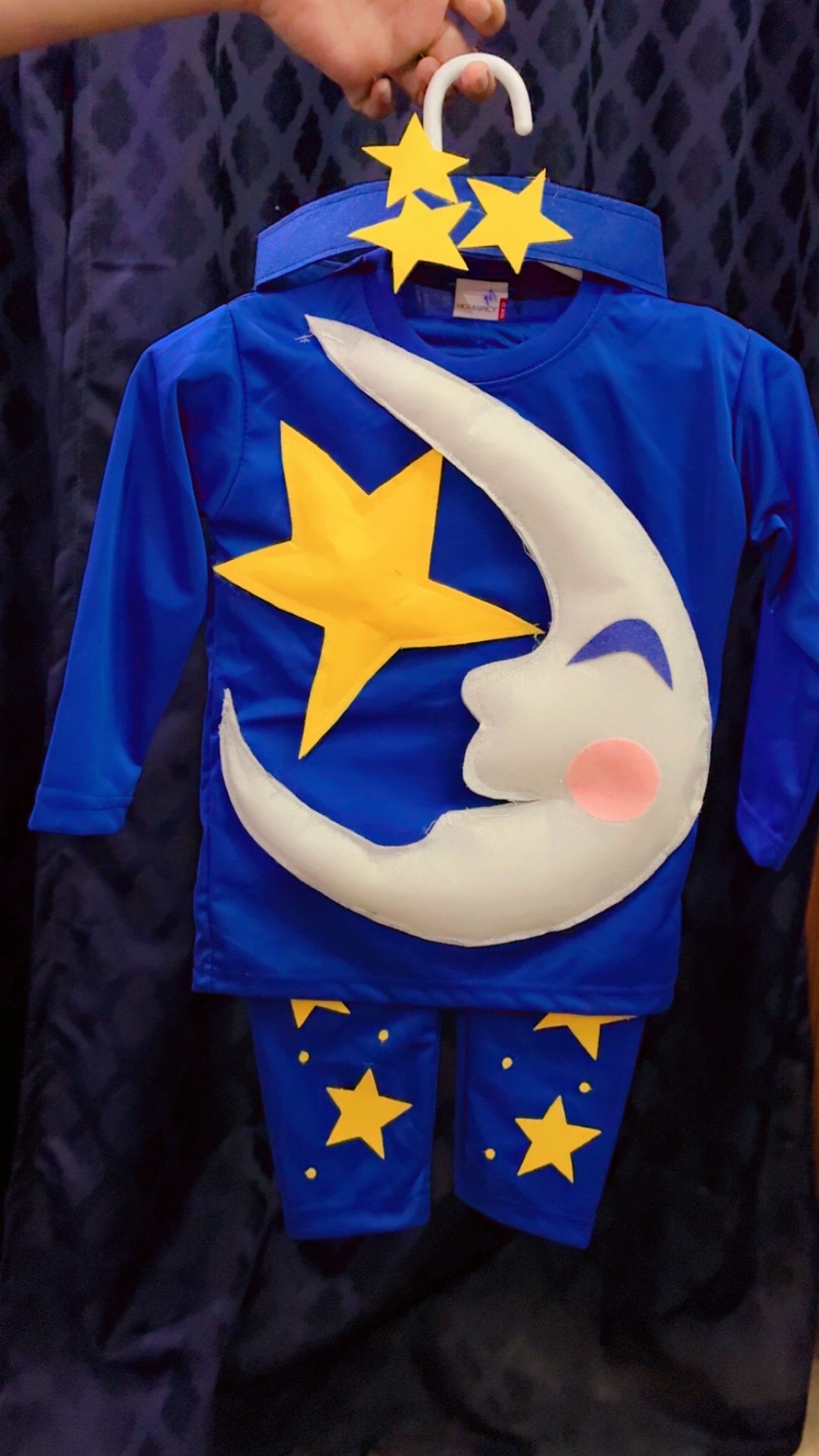 Moon Costume for Kids | Silver Fancy Dress Outfit for School Play, Space Party & Events