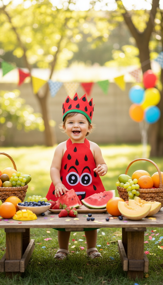 Fruit/ watermelon Costume // Jacket and Band// Handmade Costume // Kids fruit costume / Adult fruit costume