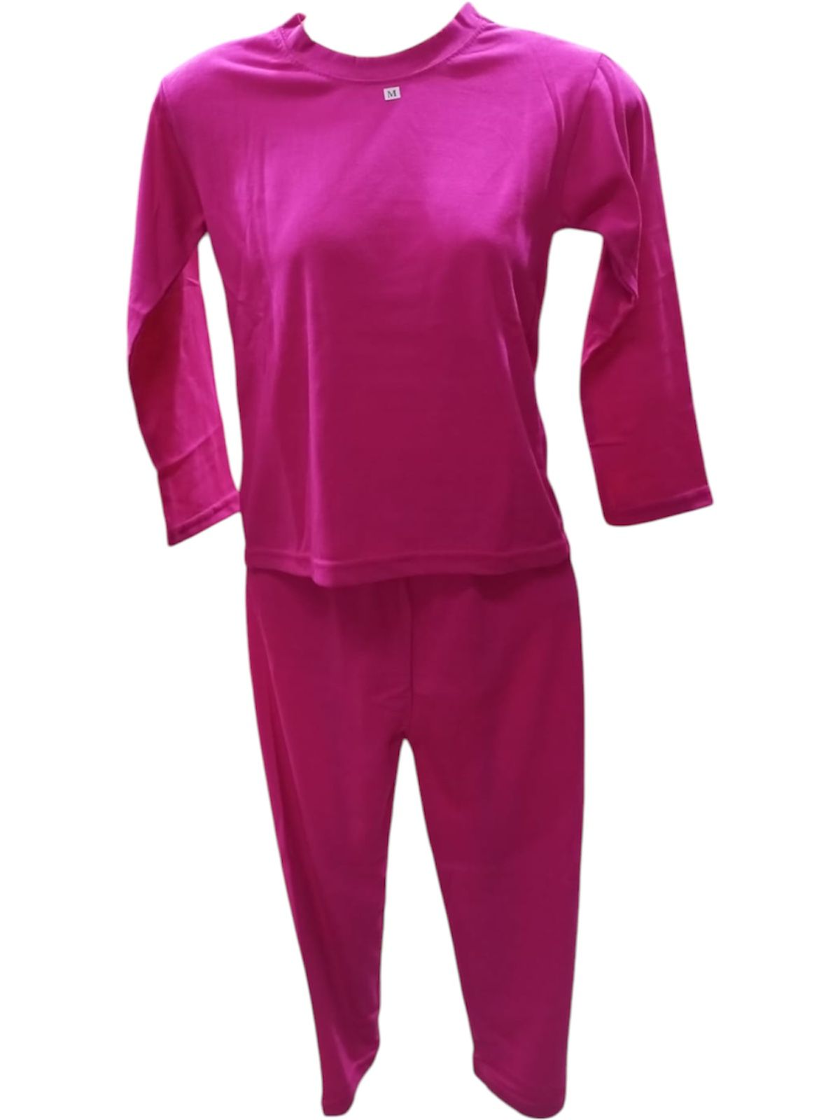 Plain Color T-Shirt & Trouser Set – Multiple Colors Available