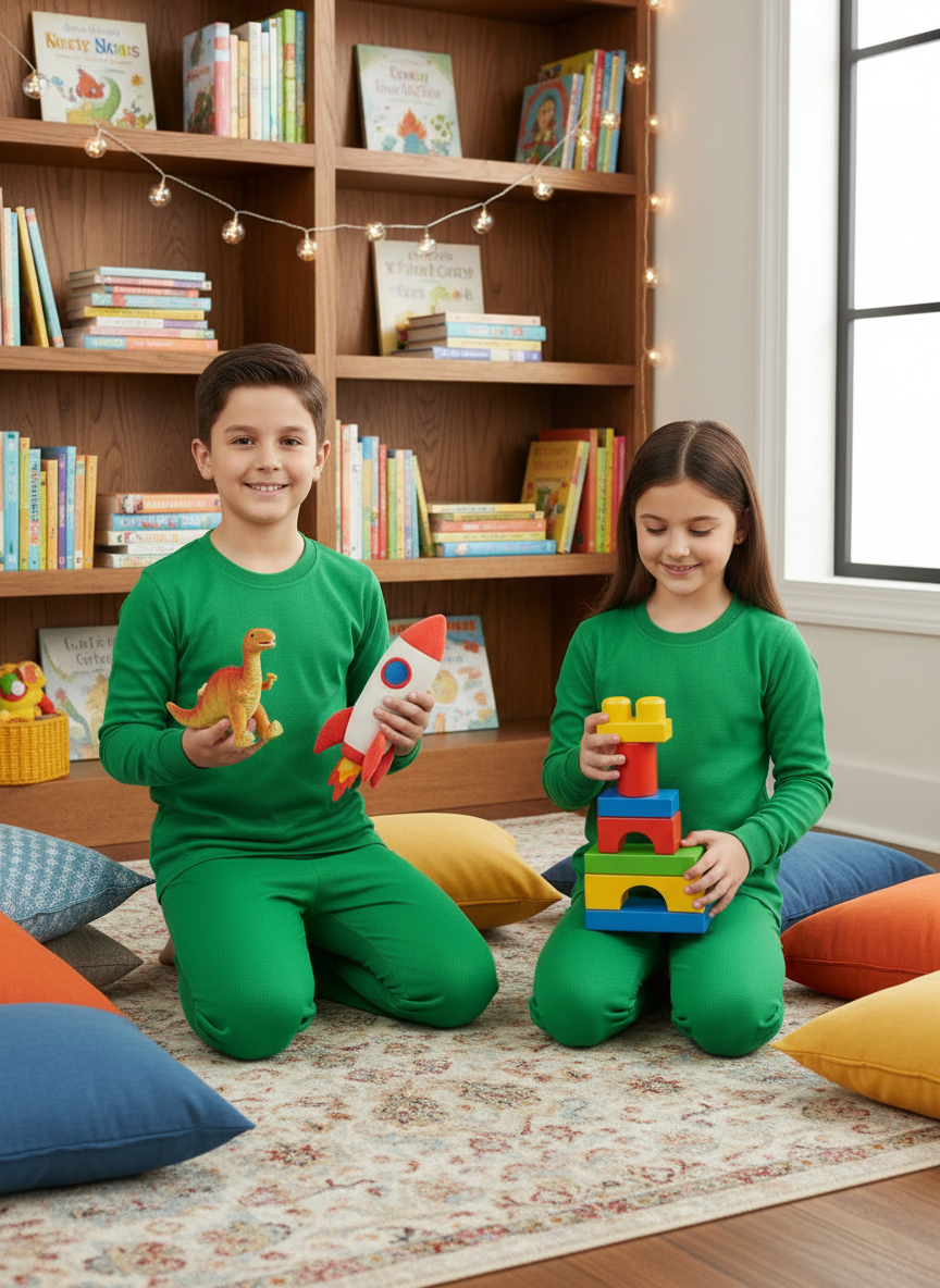 Plain Color T-Shirt & Trouser Set – Multiple Colors Available