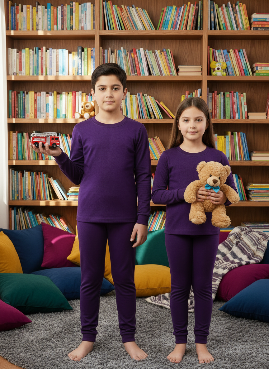 Plain Color T-Shirt & Trouser Set – Multiple Colors Available