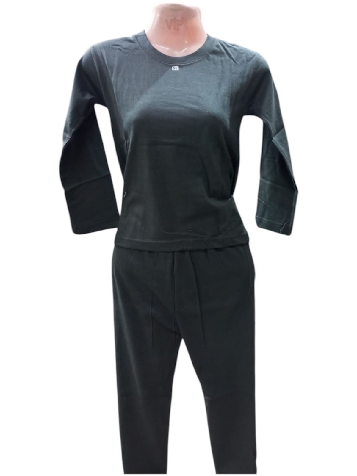 Plain Color T-Shirt & Trouser Set – Multiple Colors Available
