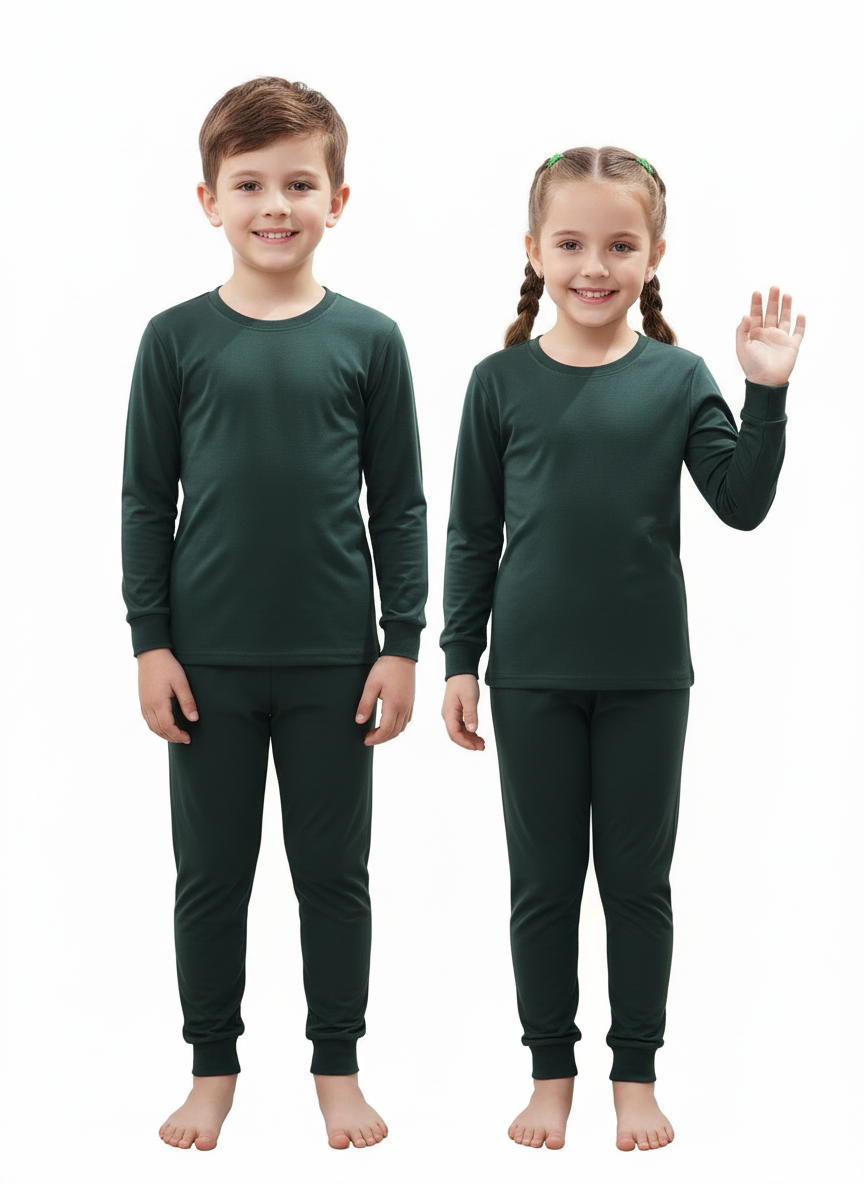 Plain Color T-Shirt & Trouser Set – Multiple Colors Available