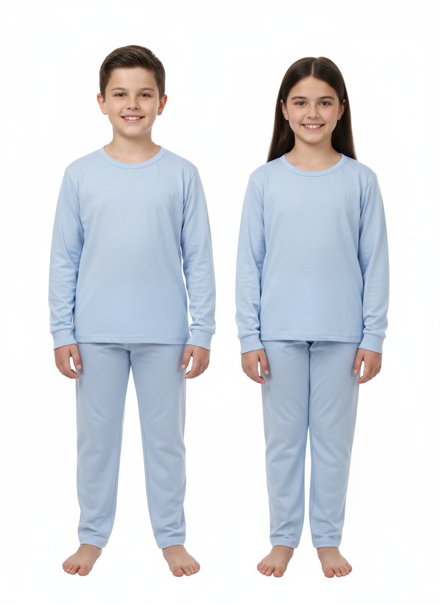 Plain Color T-Shirt & Trouser Set – Multiple Colors Available