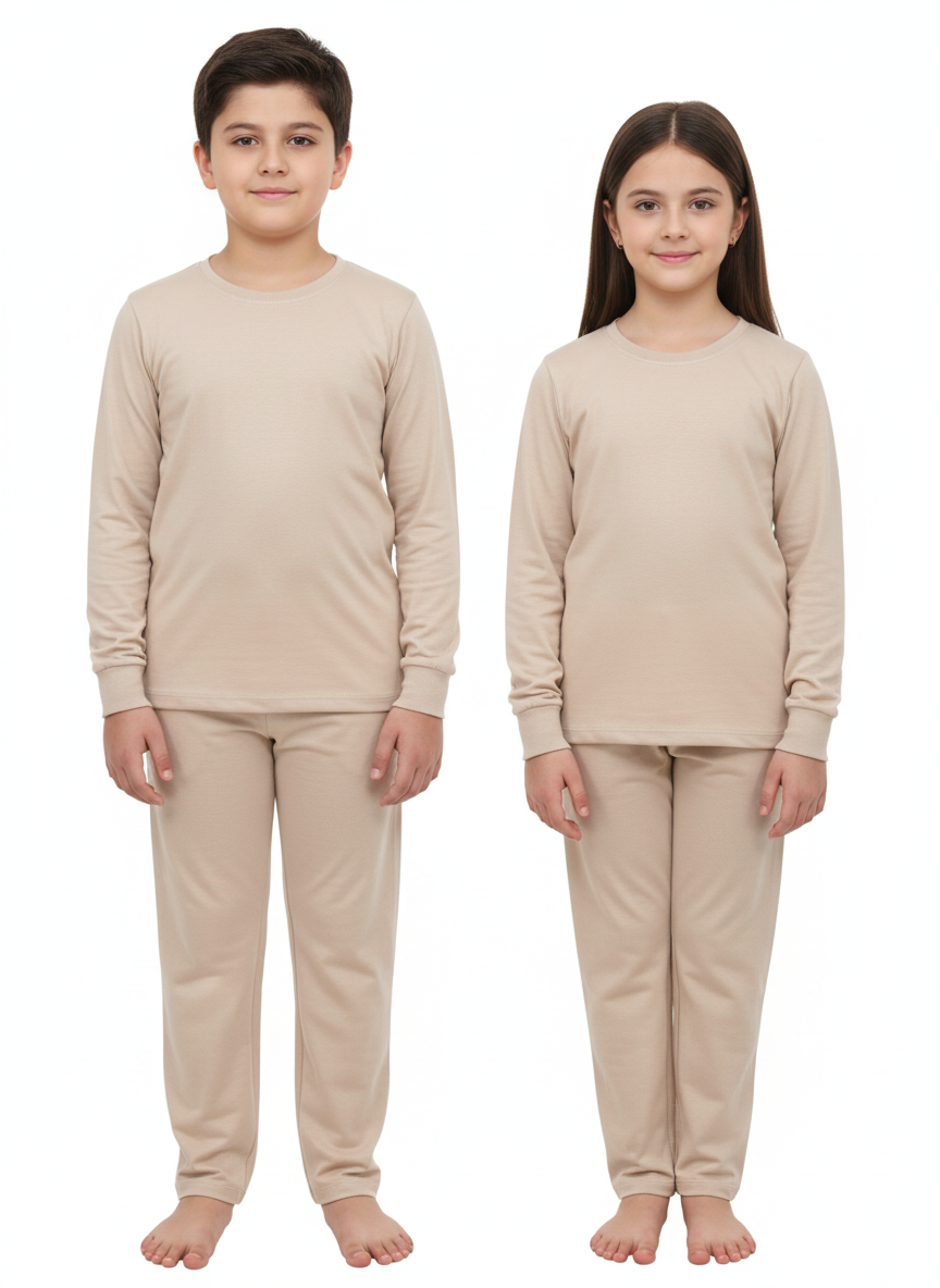 Plain Color T-Shirt & Trouser Set – Multiple Colors Available