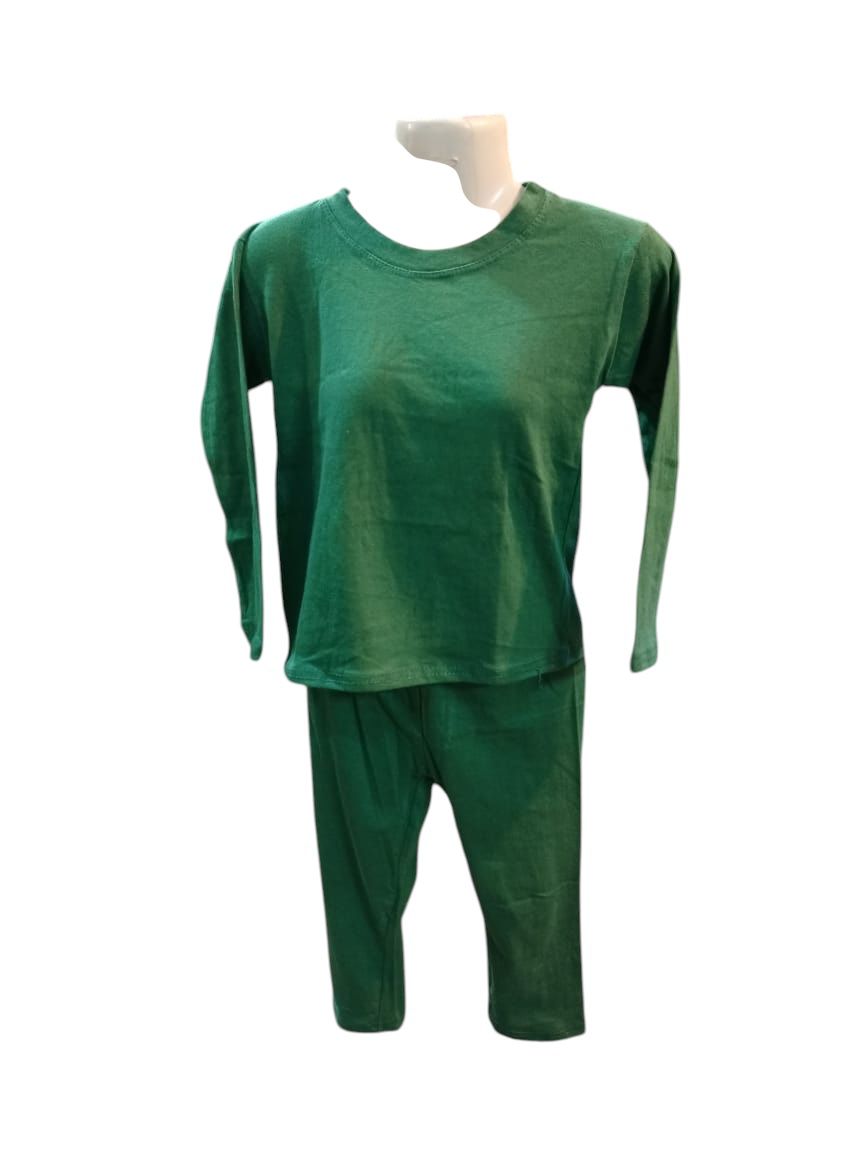 Plain Color T-Shirt & Trouser Set – Multiple Colors Available