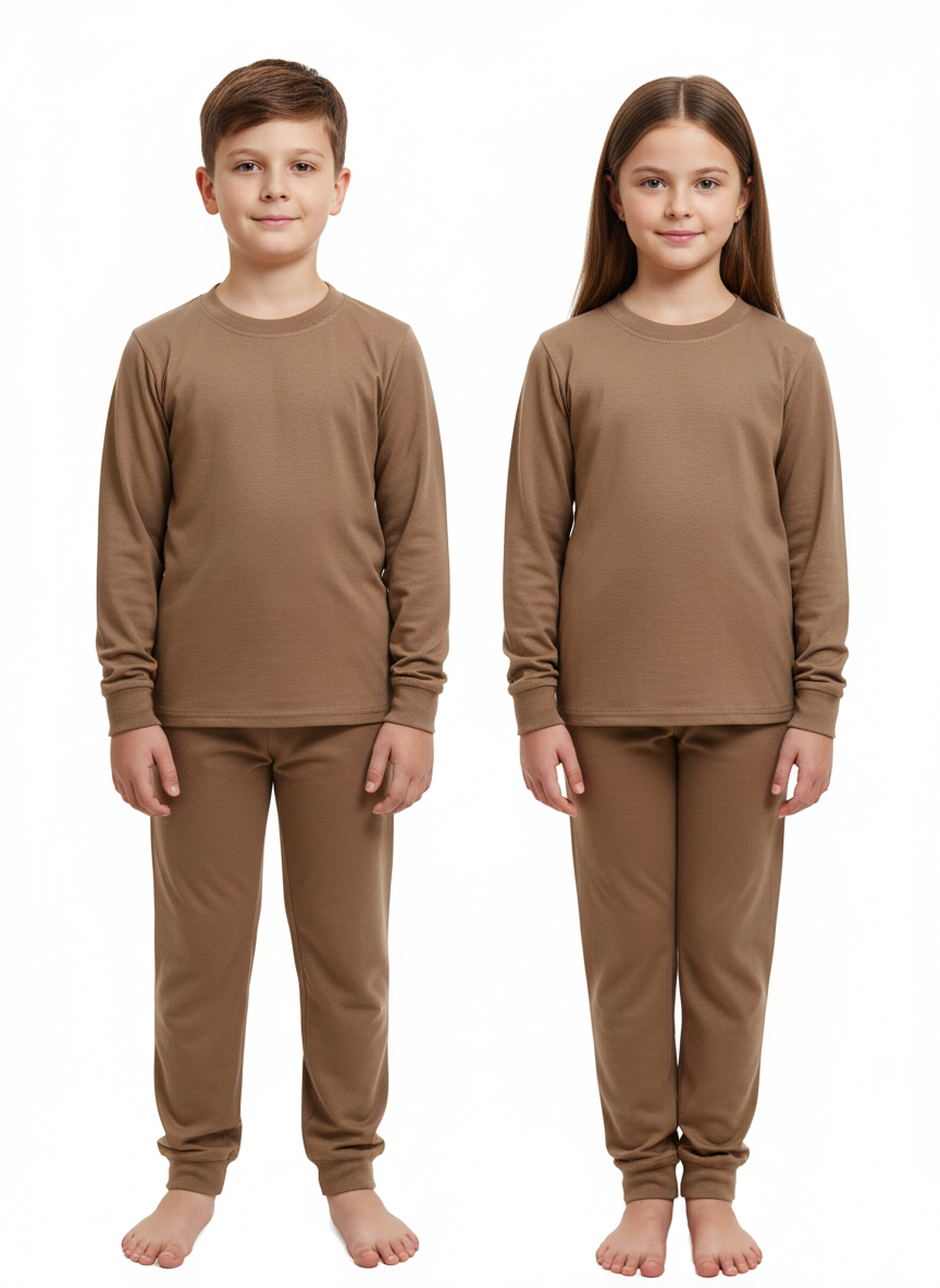 Plain Color T-Shirt & Trouser Set – Multiple Colors Available