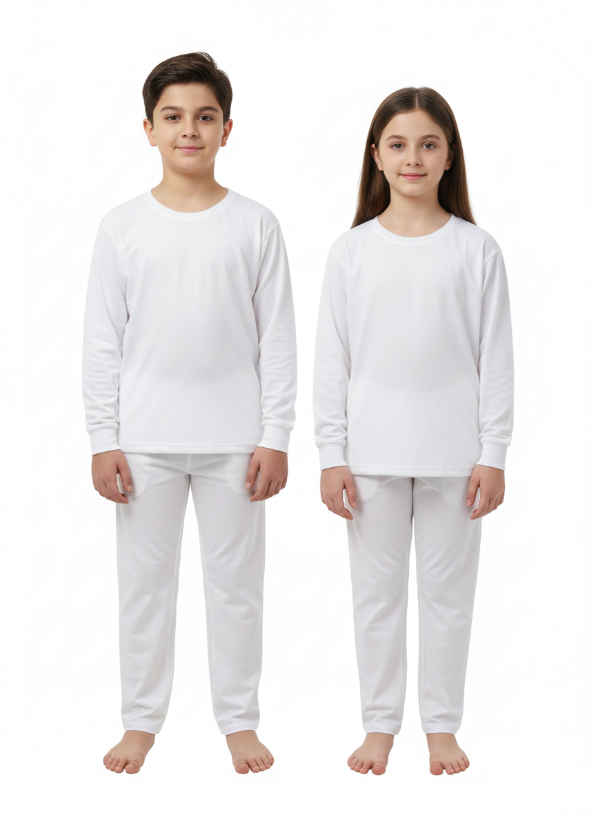 Plain Color T-Shirt & Trouser Set – Multiple Colors Available