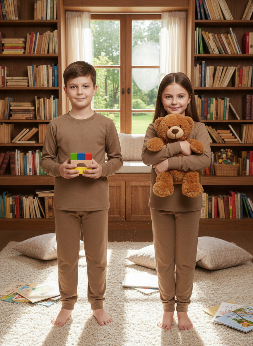 Plain Color T-Shirt & Trouser Set – Multiple Colors Available