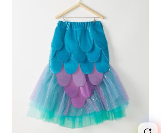 "Mermaid Princess Costume for Kids | Purple & Aqua Dress-Up Set " - hunnybunny&co.