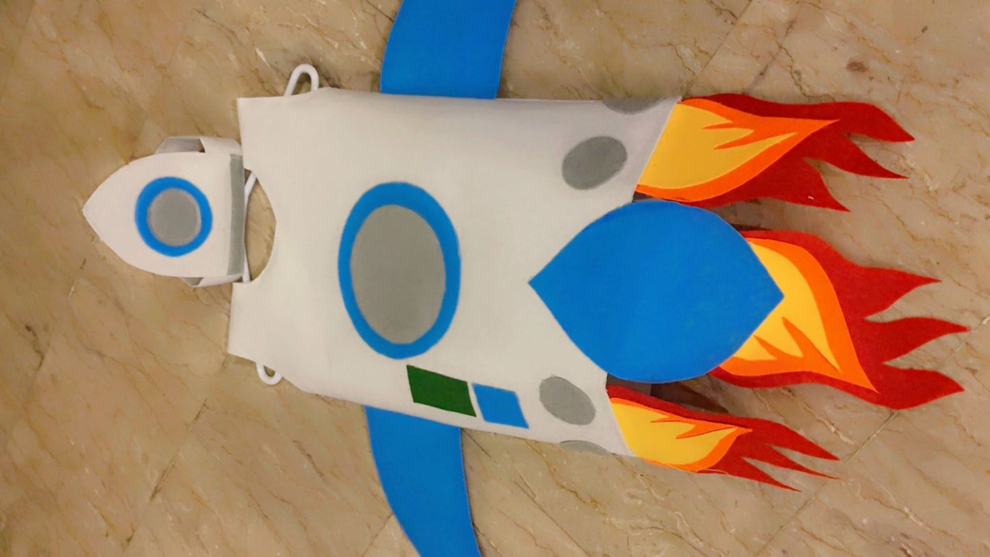 Rocket Costume for Kids – Space Adventure Dress-Up & Fancy Dress Outfit