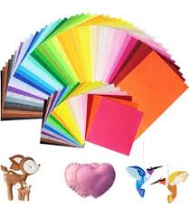 Felt Fabric | Soft | Felt by The Yard | Felt for DIY Crafts Projects | Sewing | School decor  (1 Yard) - hunnybunny&co.