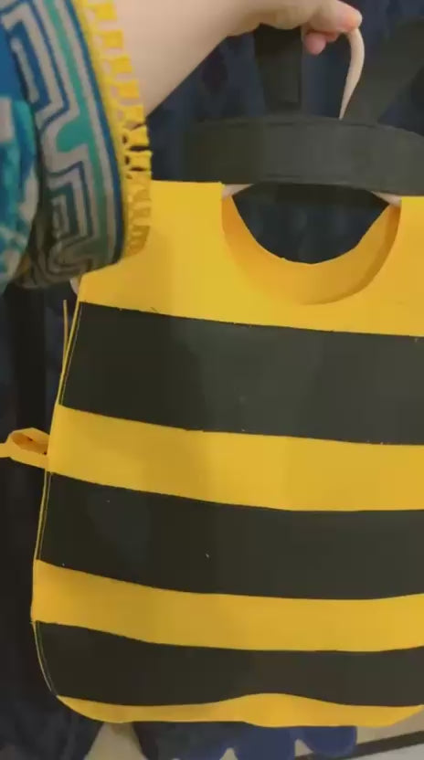 Adorable Honeybee Costume for Kids – Soft Fomi Wings, Antenna Headband & Cute Buzzing Look